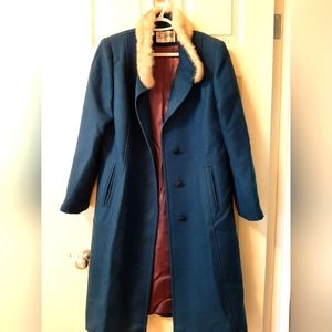 Vintage wool winter coat